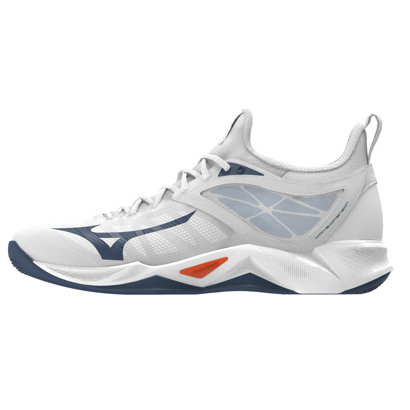 Męskie Buty halowe Mizuno Wave Dimension V1Ga2240-22 – Biały