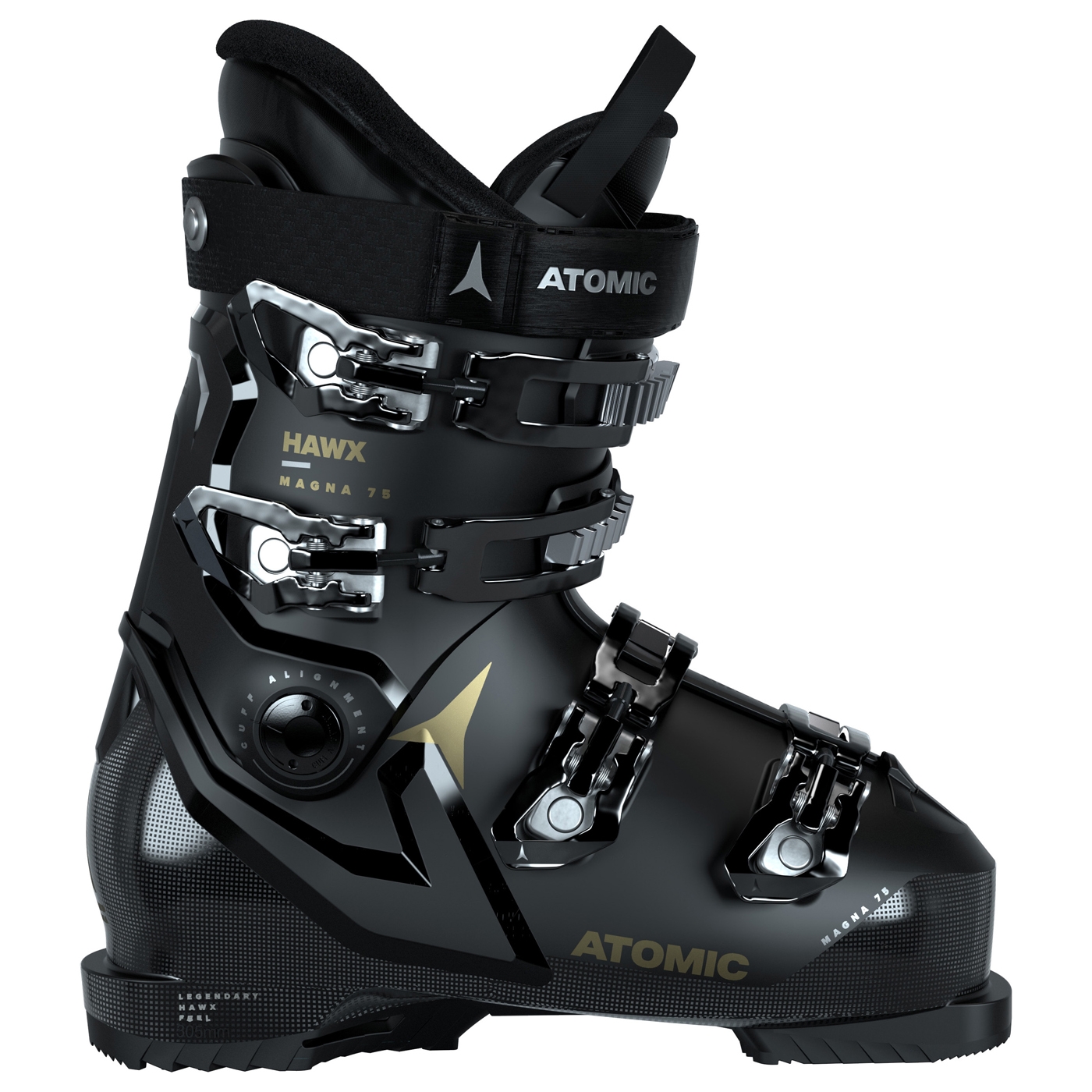 Damskie Buty Atomic Hawx Magna 75 W Blk/Gold Ae5027100 – Czarny