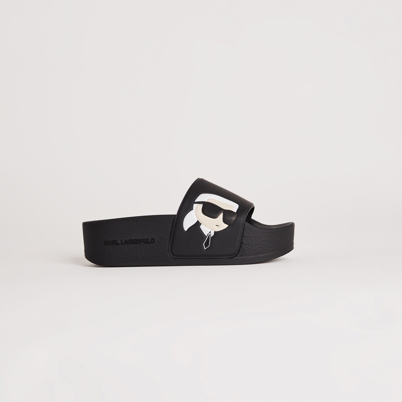 Ciabatte Donna Karl Lagerfeld Kondo 2.0 – Nero, Imbottite, Slip-On, Taglie UK 3-8