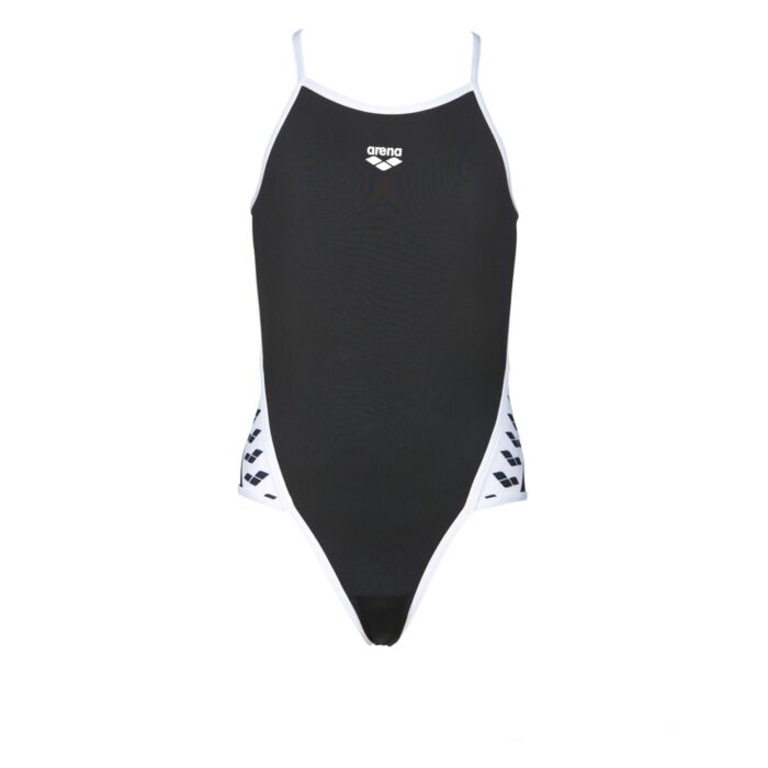 Dziecięcy Strój kąpielowy ARENA G TEAM STRIPE JR SUPER FLY BACK ONE PIECE 001331/501, kolor czarny