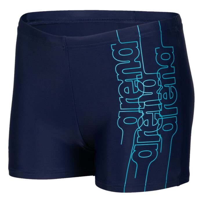 Dziecięce Bokserki kąpielowe ARENA BOY'S SWIM SHORT GRAPHIC 005106/780, kolor granatowy