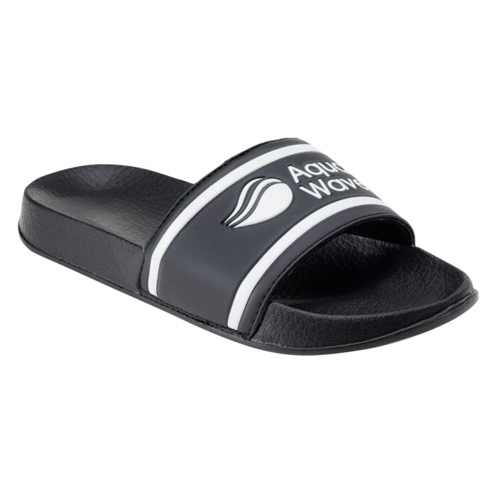 Damskie Klapki AQUAWAVE BERDI WMNS 34404-BLK/WHITE, kolor czarny