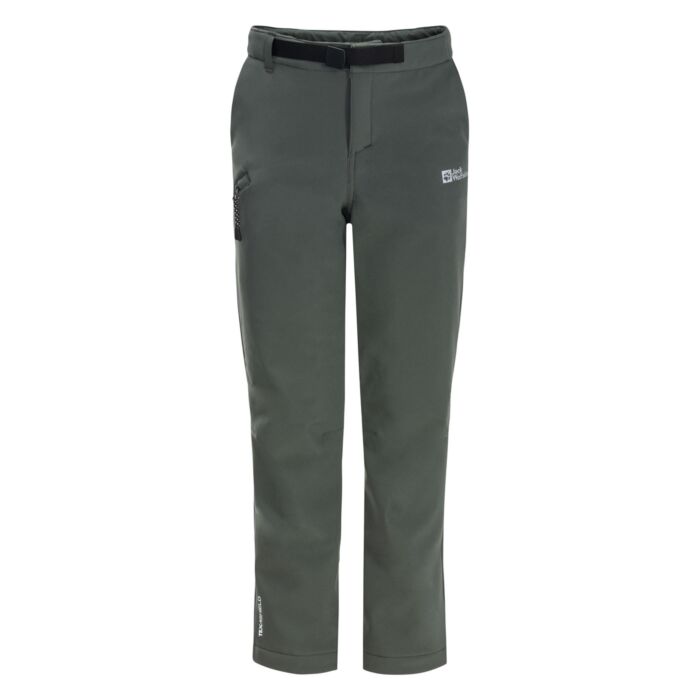 Dziecięce Spodnie JACK WOLFSKIN ACTAMIC PANTS K 1610351-4136, kolor zielony