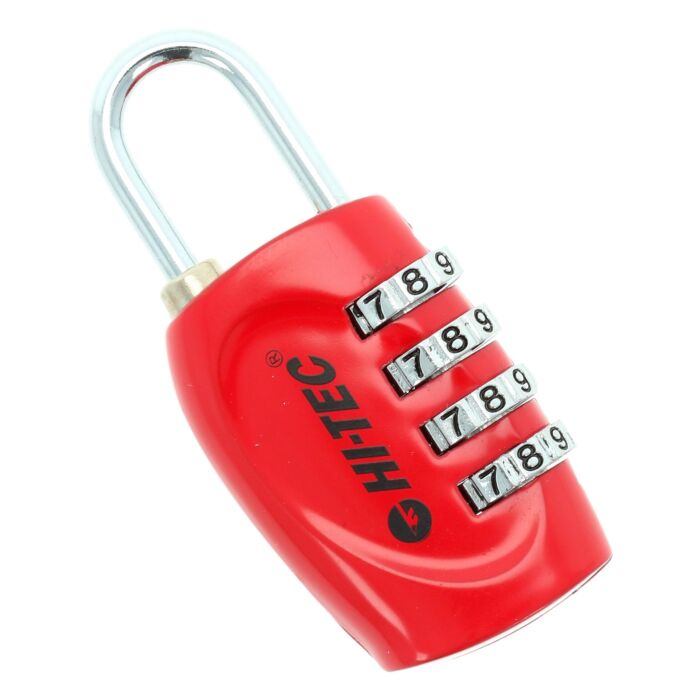  KŁÓDKA HI-TEC KETTE LOCK 38946-RED, kolor czerwony