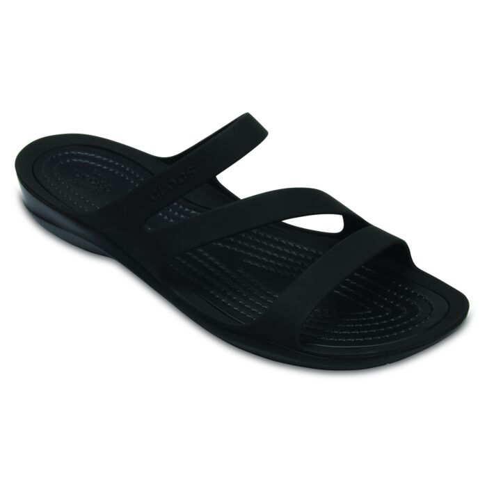 Damskie Klapki CROCS WOMEN’S SWIFTWATER™ SANDAL 203998-060, kolor czarny