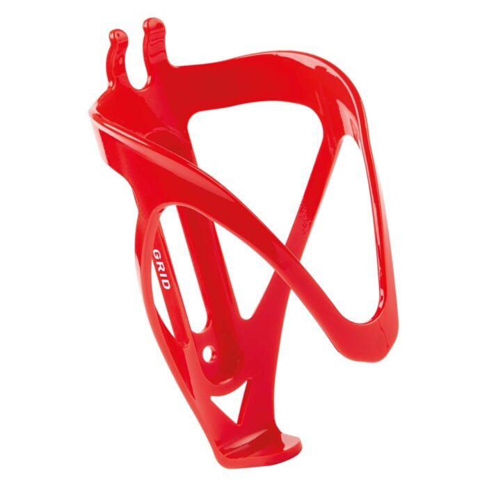  Koszyk na bidon KROSS WATER BOTTLE BASKET GRID T4CKZBI0077RD, kolor czerwony