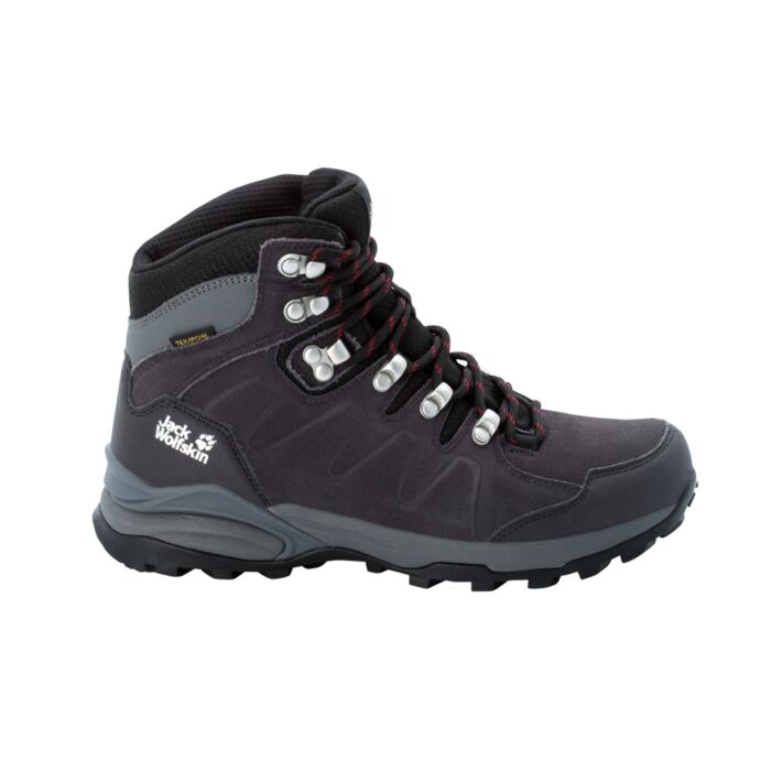 Damskie Buty JACK WOLFSKIN REFUGIO TEXAPORE MID W 4050871-6157, kolor szary
