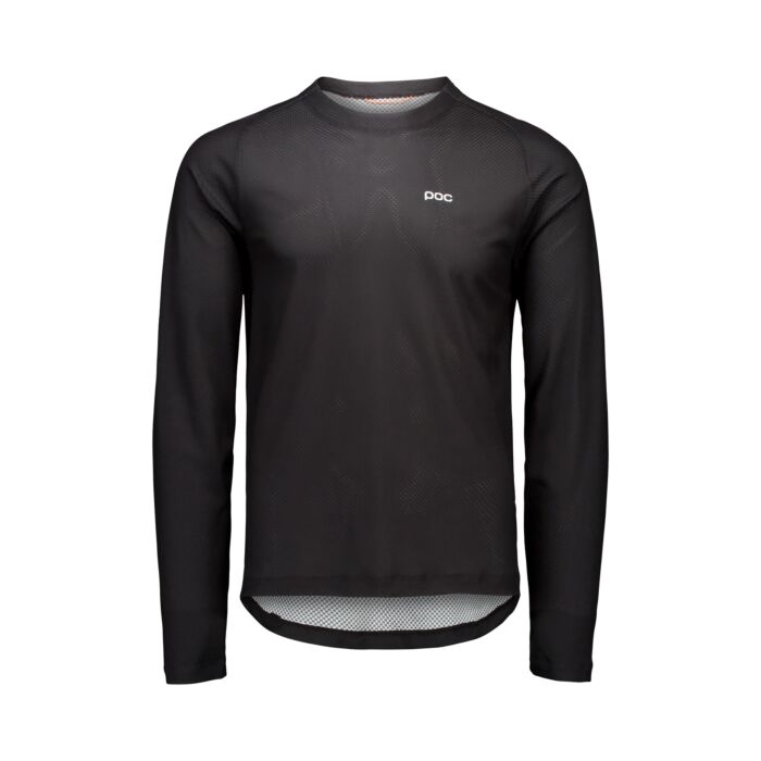 Férfi Hosszú ujjú póló POC M'S MOTION AIR L/S JERSEY 52344_1002, szín fekete