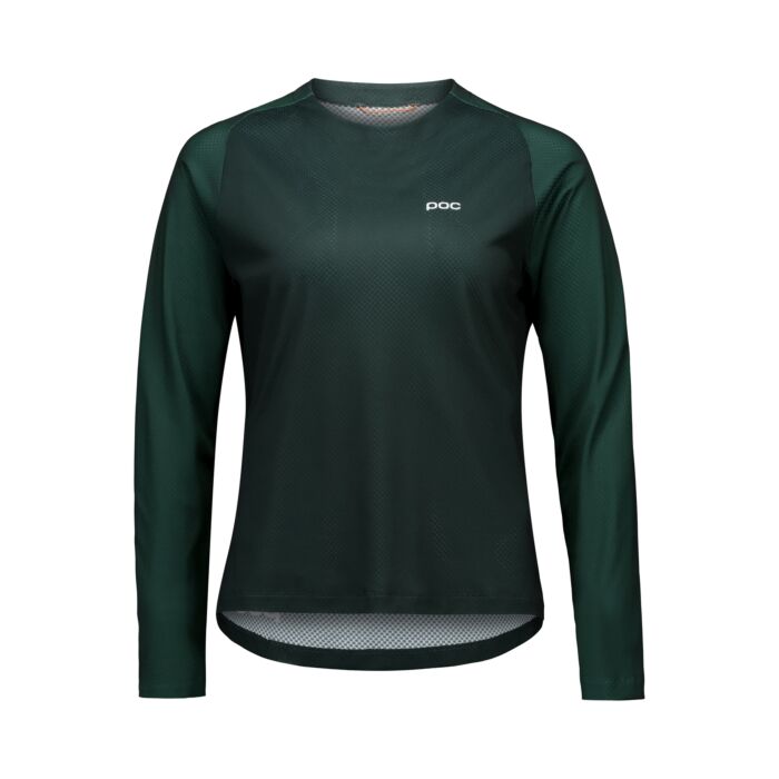 Női Hosszú ujjú póló POC W'S MOTION AIR L/S JERSEY 53319_1467, szín zöld