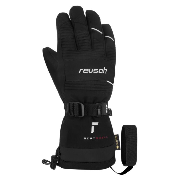 Dziecięce Rękawice REUSCH MAXIM GORE-TEX JUNIOR 64/61/334/7701, kolor czarny