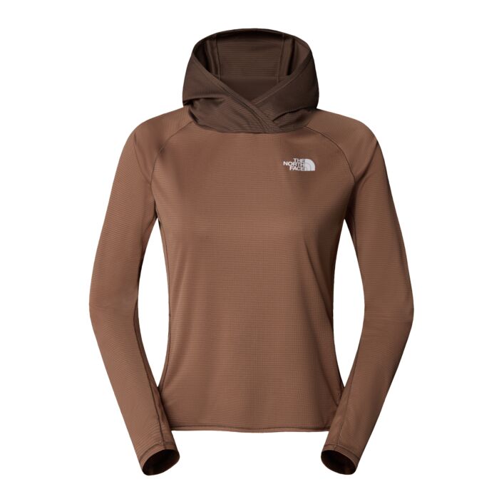 Damska Bluza THE NORTH FACE W SUNRISER HOODIE NF0A8BN95K21, kolor brązowy