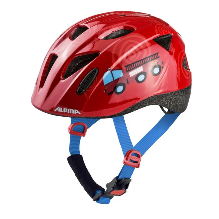 Dziecięcy Kask ALPINA ALPINA XIMO A9711254, kolor czerwony