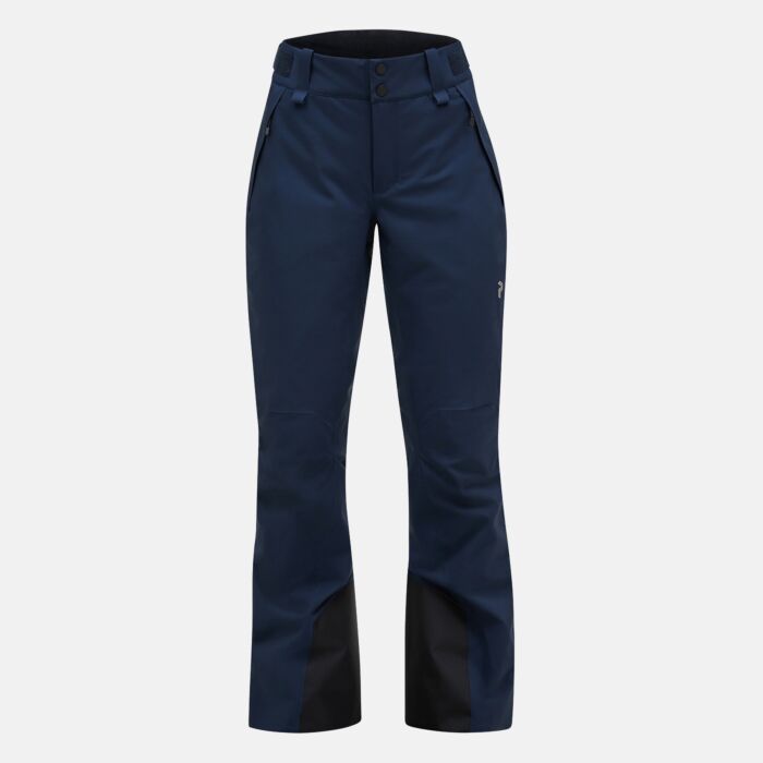 Damskie Spodnie PEAK PERFORMANCE W ANIMA PANTS G80364040_2N3, kolor granatowy