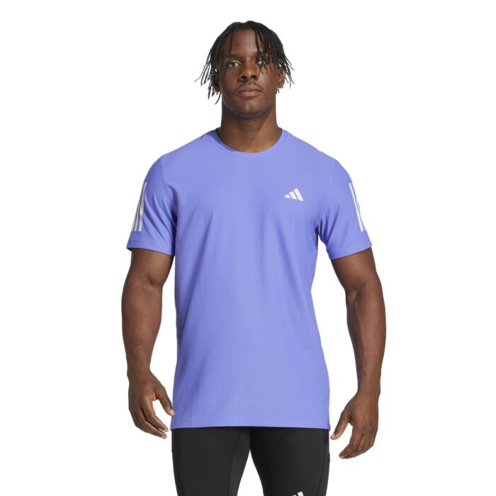 Férfi Rövid ujjú ing ADIDAS OTR B TEE IV5406, szín kék