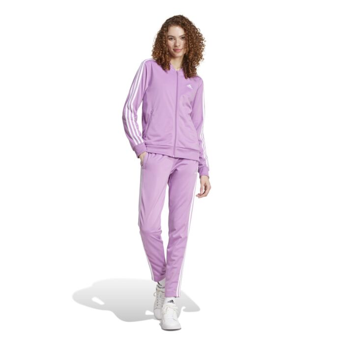 Női Szabadidőruha ADIDAS W 3S TR TS IX1098, szín lila