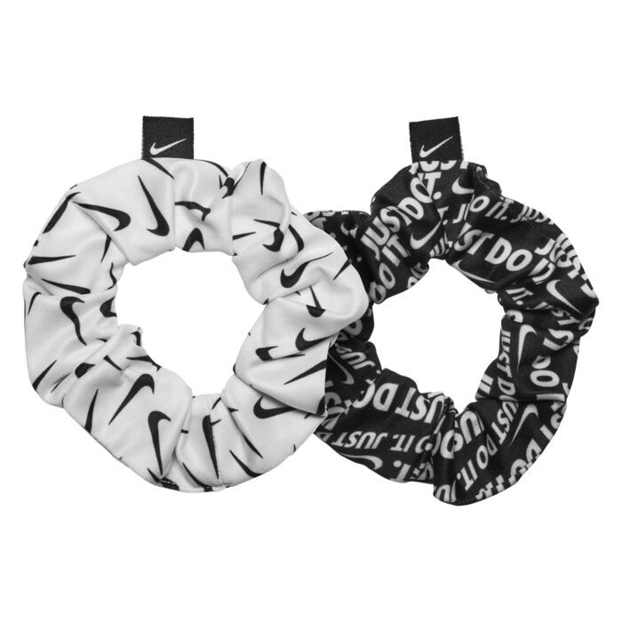  Gumki do włosów NIKE ACCESSORIES GATHERED HAIR TIES 2.0 2 PK N.100.2455.127, kolor biały