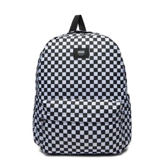  Plecak szkolny VANS OLD SKOOL CHECK BACKPACK VN000H4XY28, kolor biały
