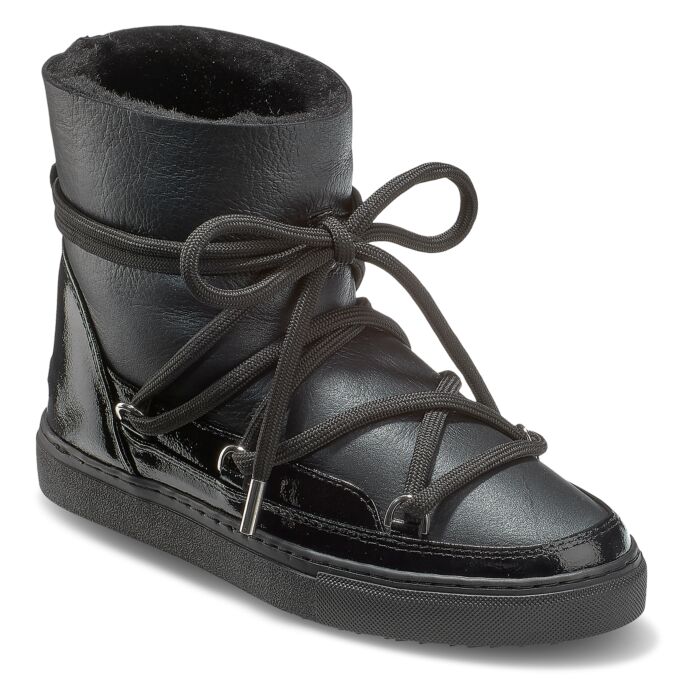 Dámska Zimná obuv INUIKII GLOSS 75202-007 BLACK, farba Čierna