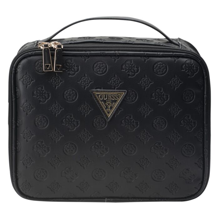  Kosmetyczka GUESS WILDER COSMETIC ORGANIZER CASE TWD74520450-BLA, kolor czarny
