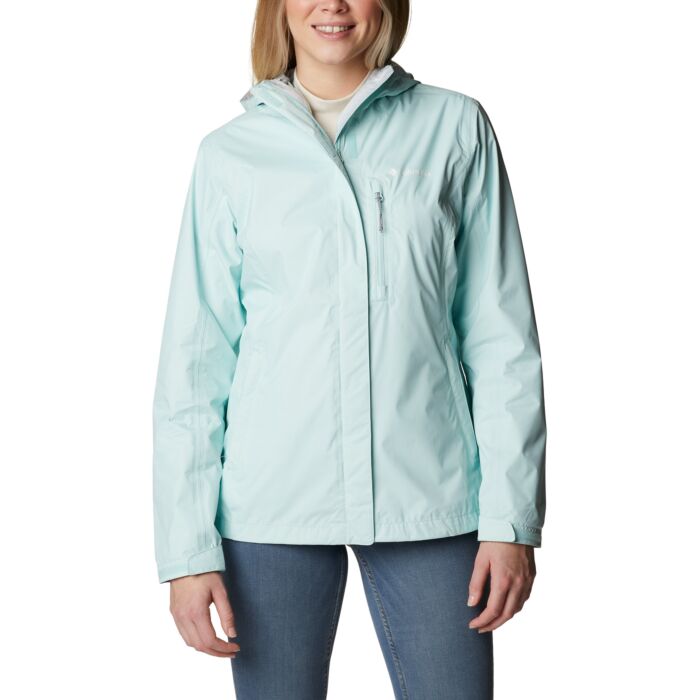 Damska Kurtka przejściowa COLUMBIA WOMENS POURING ADVENTURE 1760071329, kolor zielony