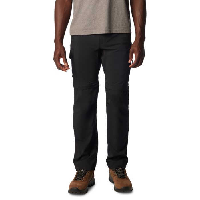 Męskie Spodnie COLUMBIA SILVER RIDGE UTILITY CONVERTIBLE PANT 2012962010, kolor czarny