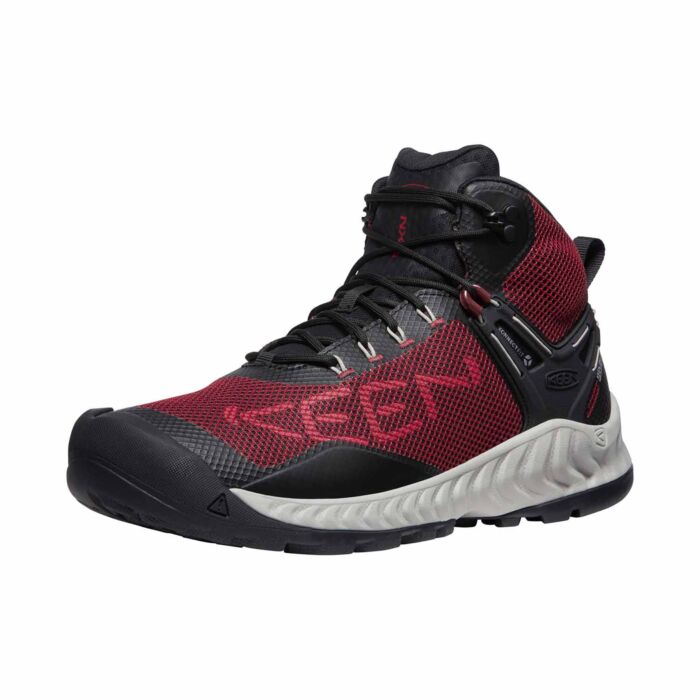 Męskie Buty KEEN NXIS EVO MID WP KE-1027192, kolor czerwony