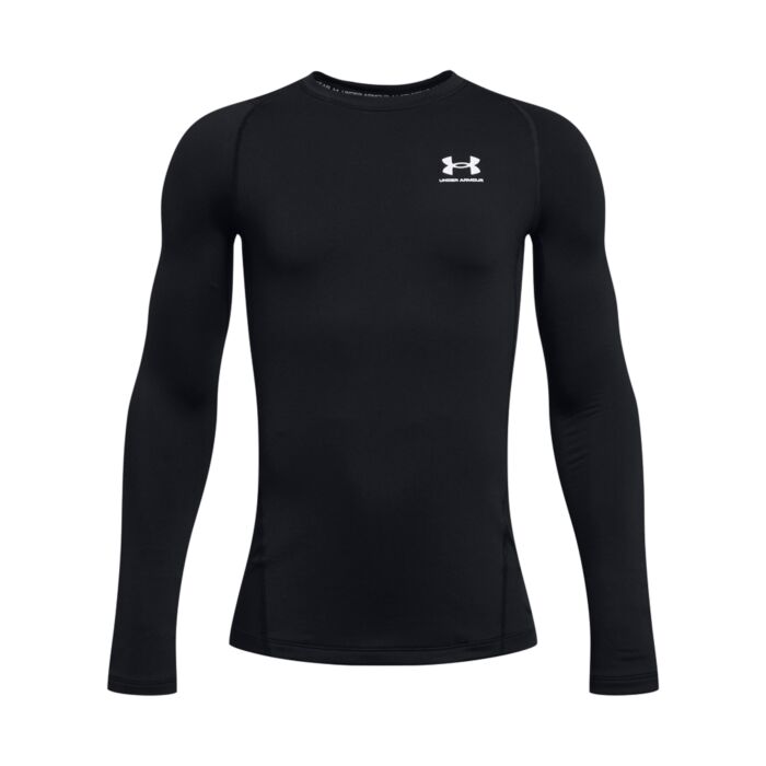Dziecięca Koszulka z długim rękawem UNDER ARMOUR UA CG ARMOUR LS 1366372-001, kolor czarny