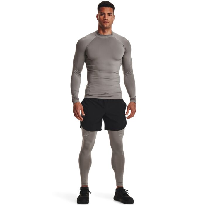 Férfi Leggings UNDER ARMOUR UA CG ARMOUR NOVELTY LEGGING 1373833-294, szín szürke