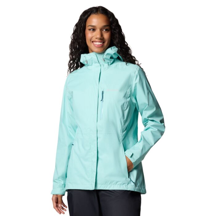 Damska Kurtka przejściowa COLUMBIA W POURING ADVENTURE III JACKET 2117191325, kolor niebieski