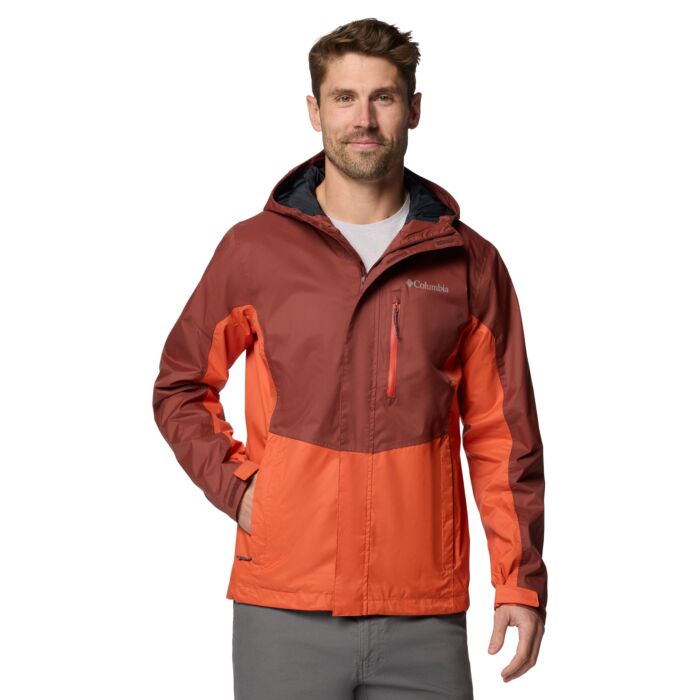 Męska Kurtka przejściowa COLUMBIA M POURING ADVENTURE III JACKET 2117171681, kolor czerwony