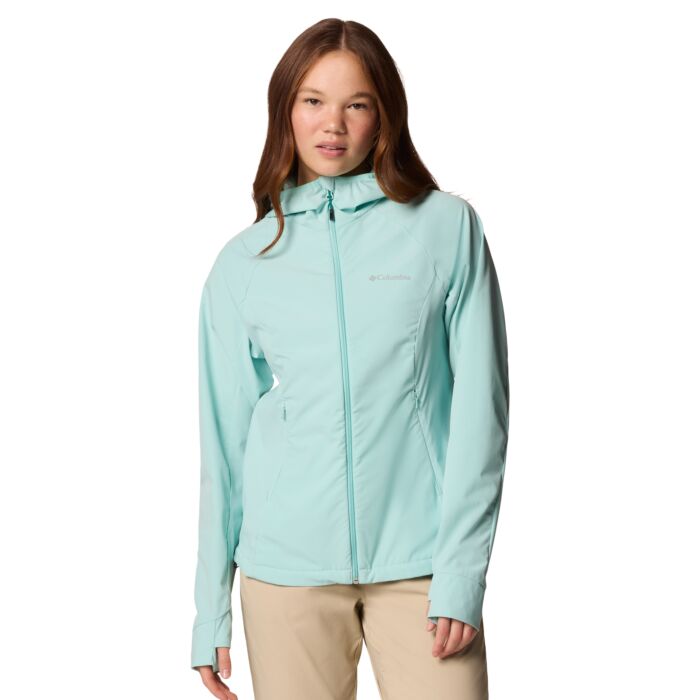 Damski Softshell COLUMBIA SWEET AS III HOODED SOFT 2116661325, kolor niebieski