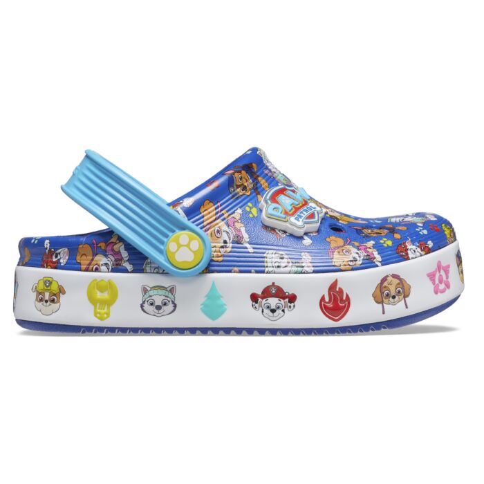 Dziecięce Klapki CROCS PAW PATROL OFF COURT CLG T 208853-425, kolor niebieski