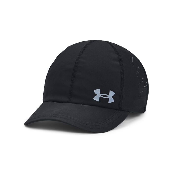 Damska Czapka z daszkiem UNDER ARMOUR W ISO-CHILL LAUNCH ADJ 1383478-001, kolor czarny