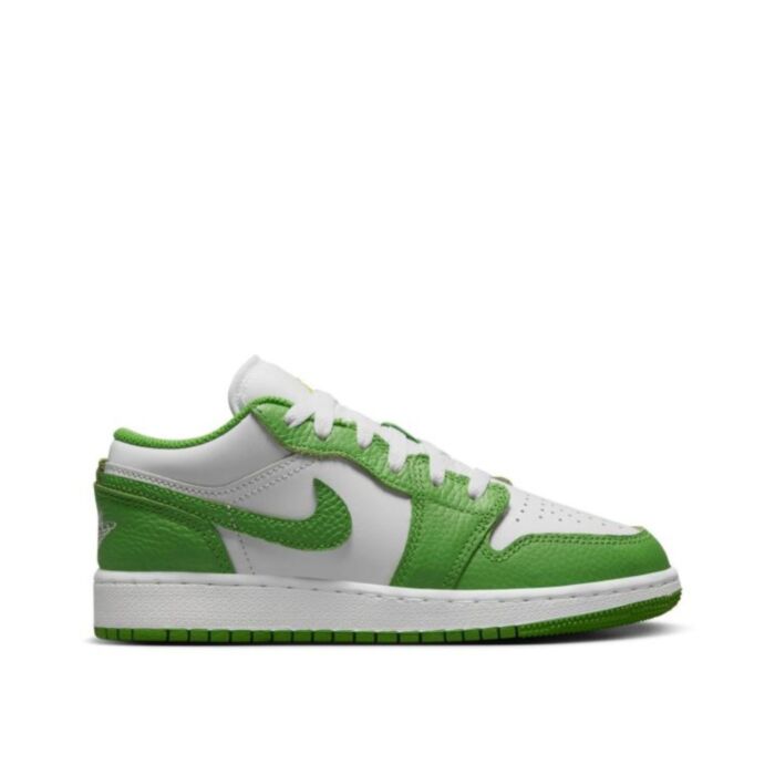 Dziecięce Sneakersy NIKE AIR JORDAN 1 LOW SE BG NA1 HF4779-100, kolor zielony
