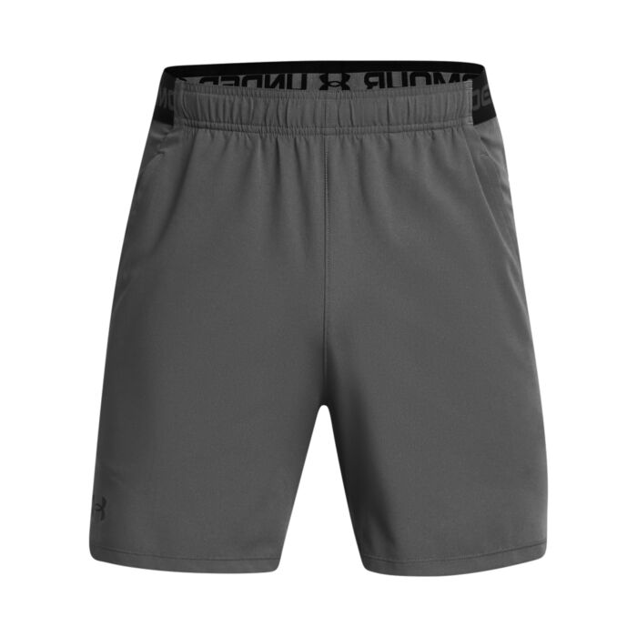 Męskie Spodenki UNDER ARMOUR UA VANISH WOVEN 6IN SHORTS 1373718-027, kolor szary