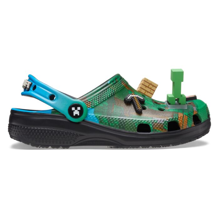 Dziecięce Klapki CROCS MINECRAFT CLS CLG K 210830-90H, kolor wielokolorowy