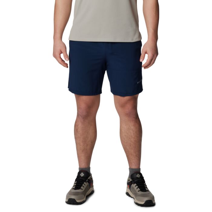 Męskie Spodenki COLUMBIA COLUMBIA HIKE COLOR BLOCK SHORT 2072004464, kolor granatowy