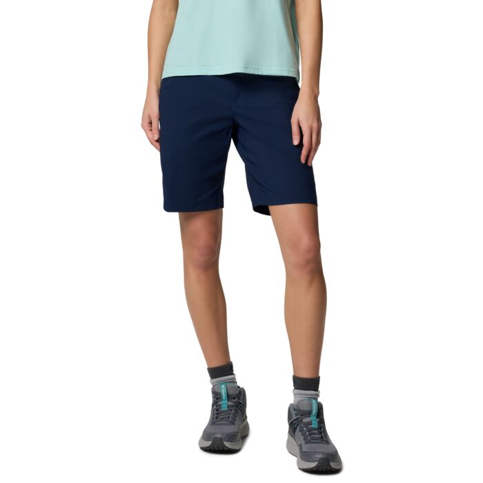 Damskie Spodenki COLUMBIA LESLIE FALLS LONG SHORT 2119193464, kolor granatowy