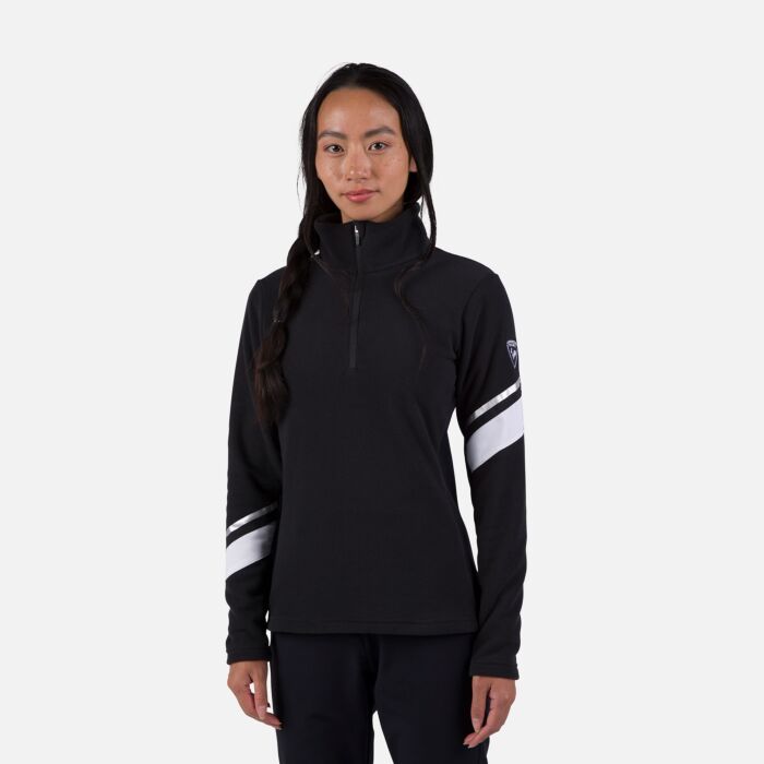 Damski Polar ROSSIGNOL W STRAWPILE FLEECE HZ RLNWL05_200, kolor czarny
