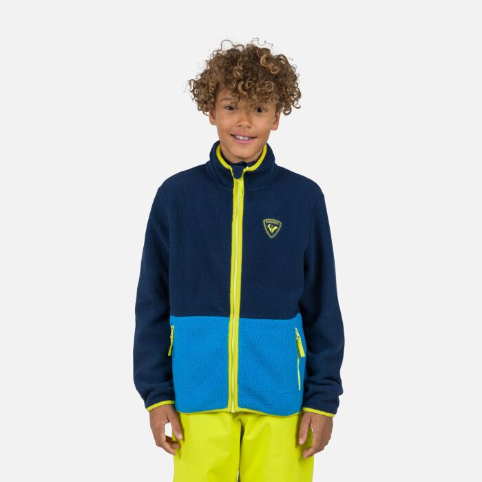 Dziecięcy Polar ROSSIGNOL JR ALLTRACK FLEECE RLNYL08_715, kolor granatowy
