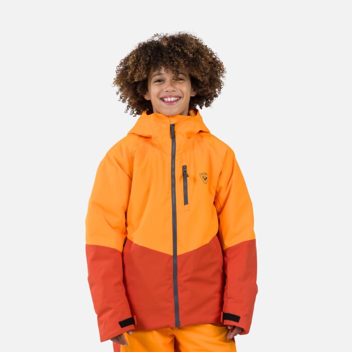 Dziecięca Kurtka ROSSIGNOL JR WISPILE JKT RLNYJ02_41Q, kolor pomarańczowy