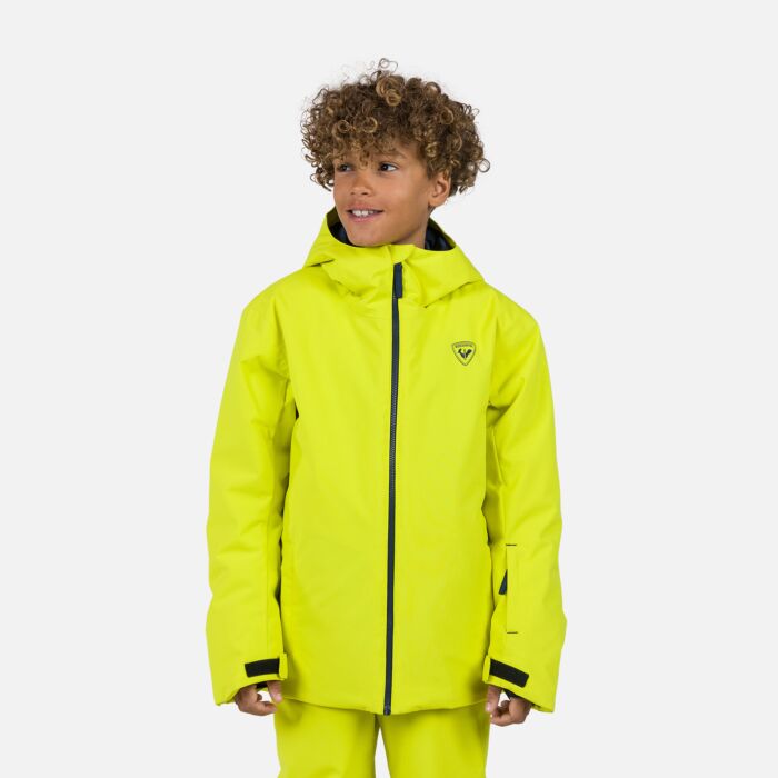 Dziecięca Kurtka ROSSIGNOL JR STRAWPILE JKT RLNYJ06_69B, kolor Żółty