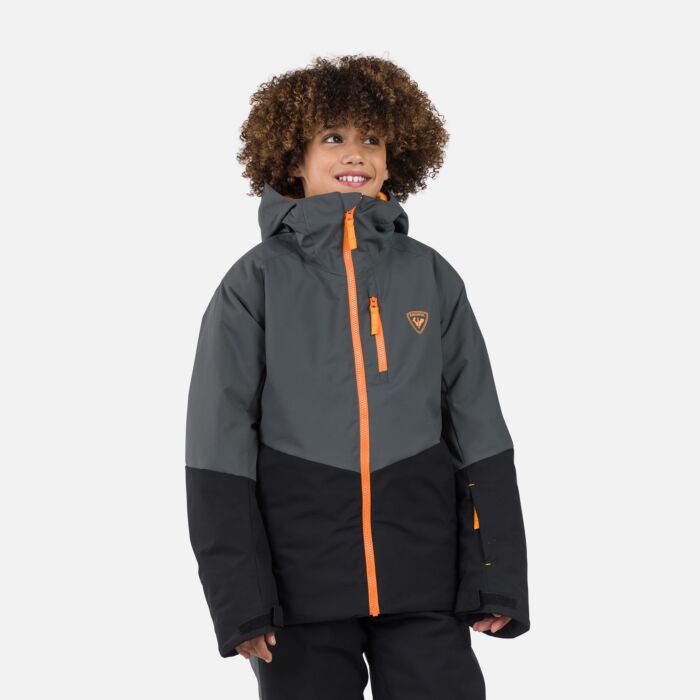 Dziecięca Kurtka ROSSIGNOL JR WISPILE JKT RLNYJ02_200, kolor czarny