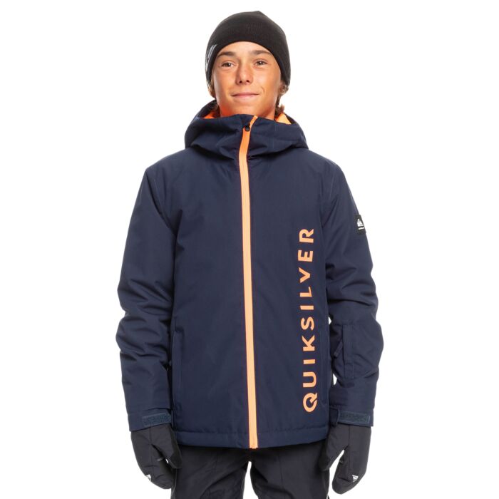 Dziecięca Kurtka ocieplana QUIKSILVER MORTON YOUTH JK B SNJT BYJ0 EQBTJ03171-BYJ0, kolor granatowy