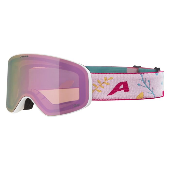 Dziecięce Gogle ALPINA FERNIE Q-LITE A7300812, kolor biały