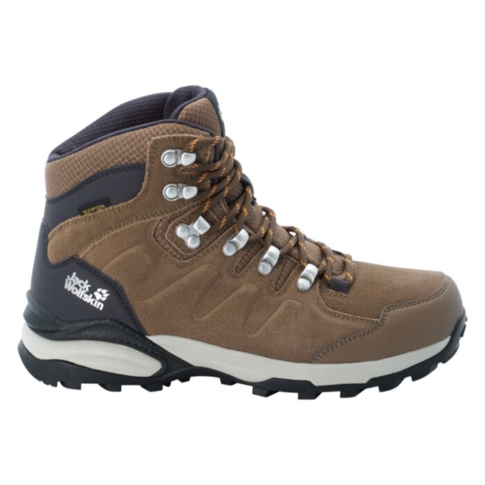 Damskie Buty JACK WOLFSKIN REFUGIO TEXAPORE MID W 4050871-5238, kolor brązowy