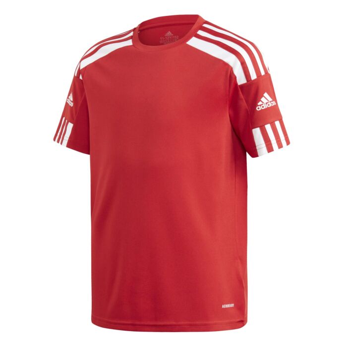 Dziecięca Koszulka z krótkim rękawem ADIDAS SQUAD 21 JSY Y GN5746, kolor czerwony