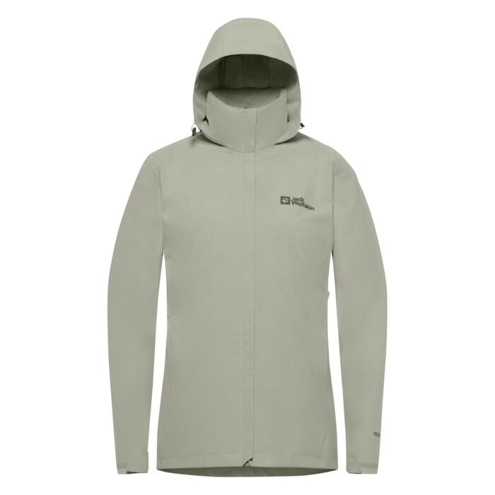 Damska Kurtka JACK WOLFSKIN TRAILTIME 2L JKT A63902-4137, kolor oliwkowy