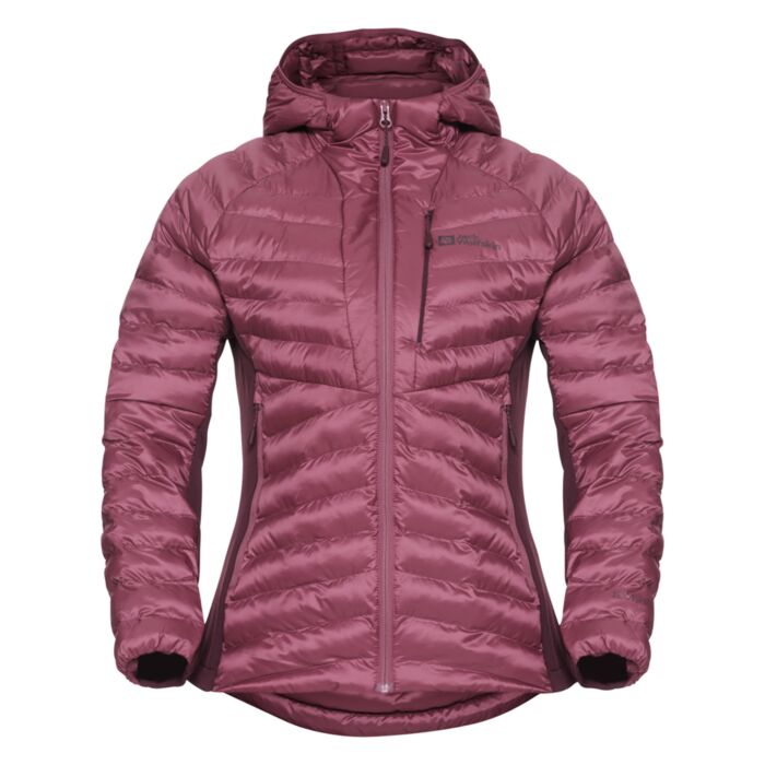 Damska Kurtka pikowana JACK WOLFSKIN ROUTEBURN PRO INS JKT W 1207192-5114, kolor fioletowy
