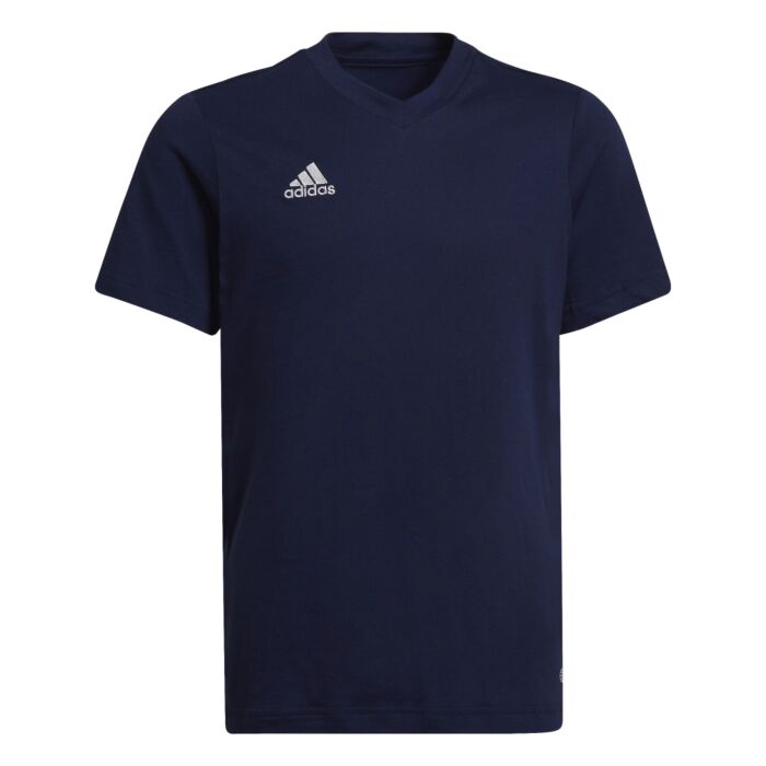 Dziecięca Koszulka z krótkim rękawem ADIDAS ENT22 TEE Y HC0445, kolor granatowy
